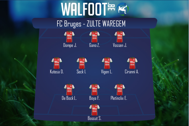 Zulte Waregem (FC Bruges - Zulte Waregem)