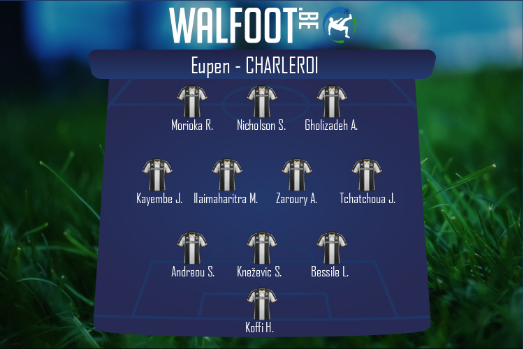Composition Charleroi | Eupen - Charleroi (19/12/2021)