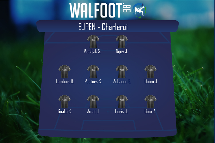 Composition Eupen | Eupen - Charleroi (19/12/2021)