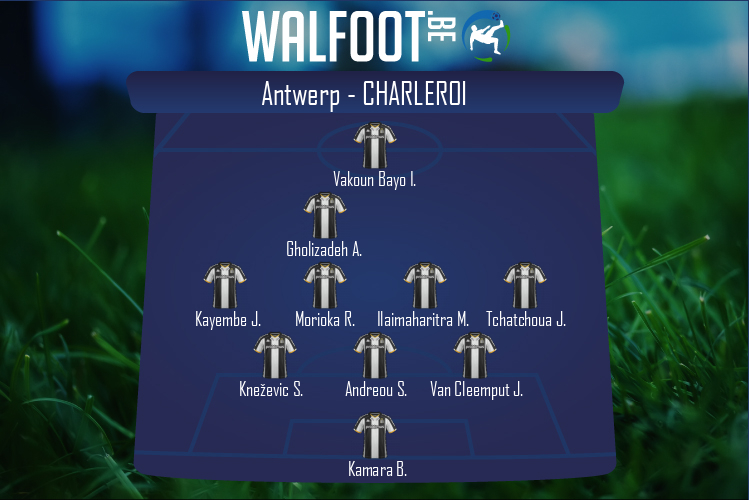 Composition Charleroi | Antwerp - Charleroi (16/01/2022)