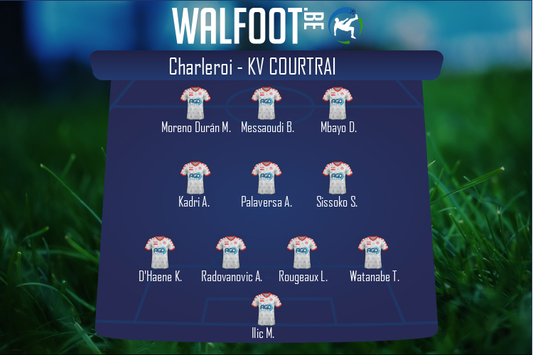 KV Courtrai (Charleroi - KV Courtrai)