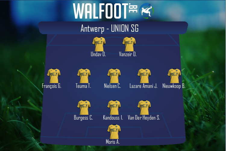 Composition Union SG | Antwerp - Union SG (05/02/2022)