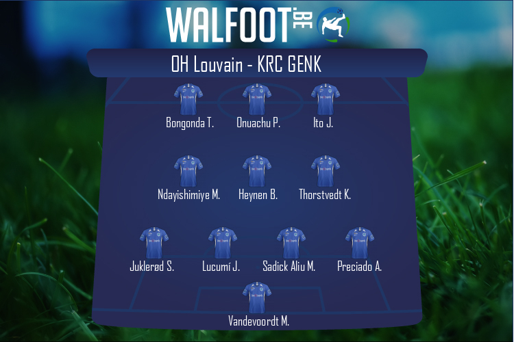 Composition KRC Genk | OH Louvain - KRC Genk (09/02/2022)