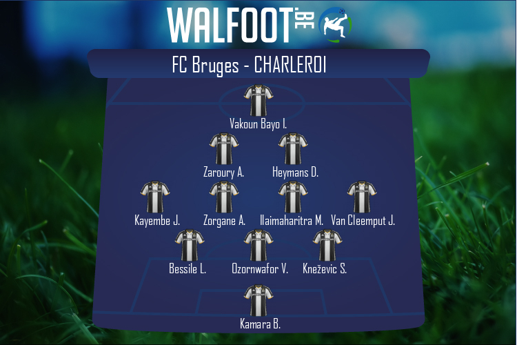 Composition Charleroi | FC Bruges - Charleroi (13/02/2022)