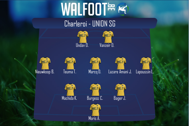 Composition Union SG | Charleroi - Union SG (19/02/2022)