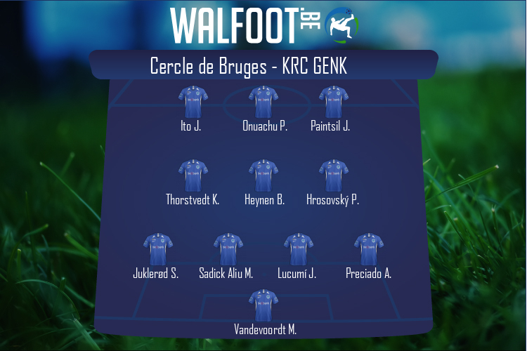 Composition KRC Genk | Cercle de Bruges - KRC Genk (05/03/2022)