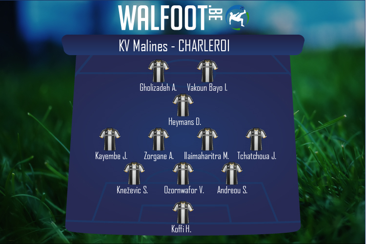 Composition Charleroi | KV Malines - Charleroi (12/03/2022)