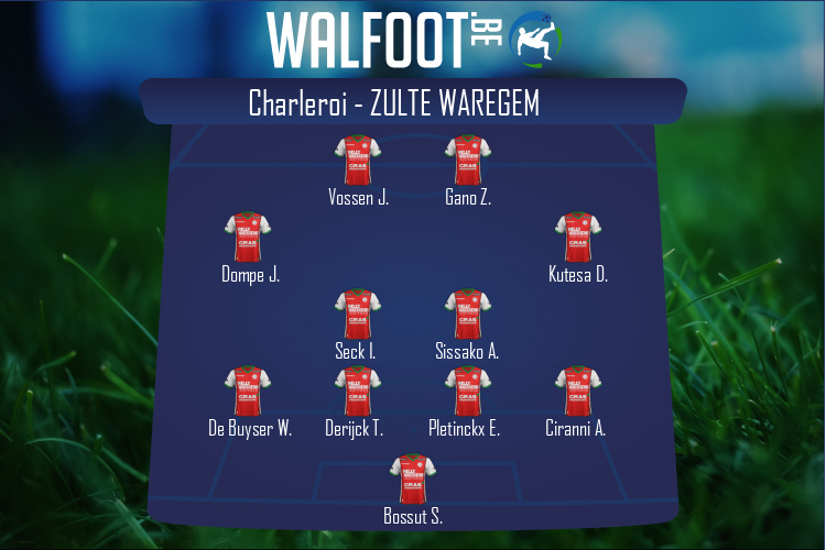 Composition Zulte Waregem | Charleroi - Zulte Waregem (10/04/2022)