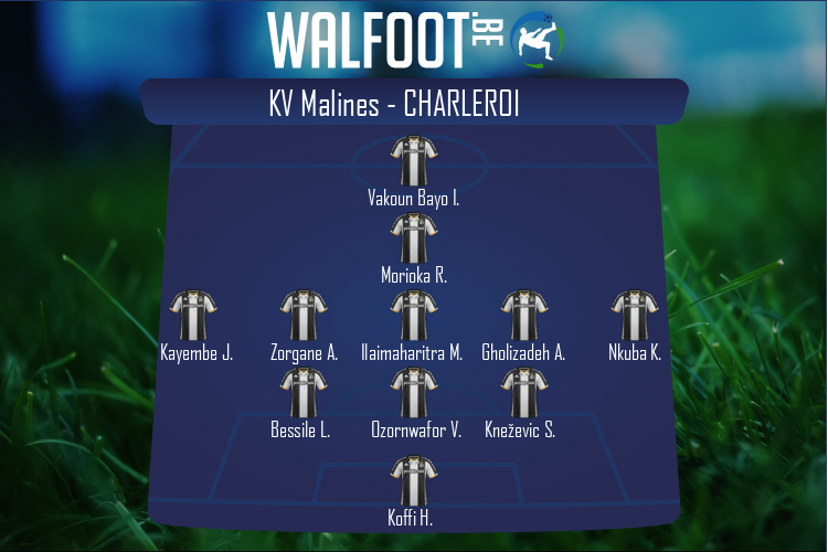 Composition Charleroi | KV Malines - Charleroi (23/04/2022)