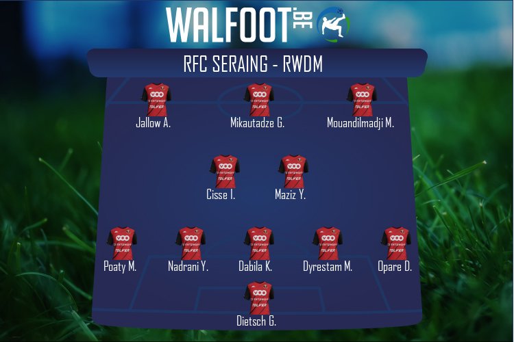 Composition RFC Seraing | RFC Seraing - RWDM Brussels (30/04/2022)