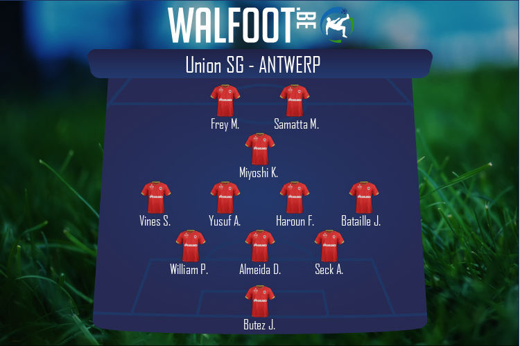 Composition Antwerp | Union SG - Antwerp (22/05/2022)