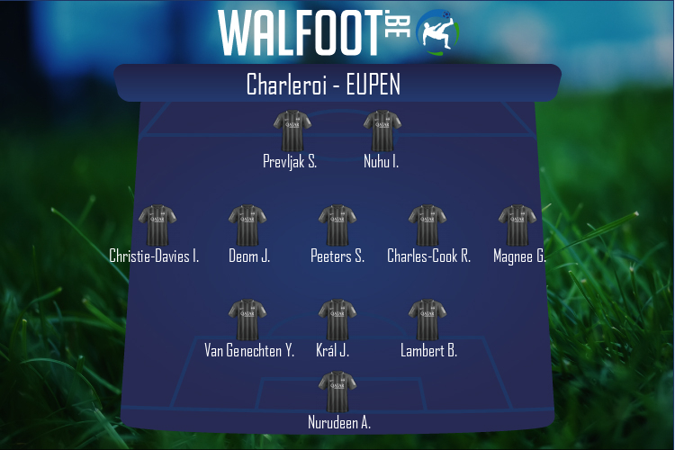 Composition Eupen | Charleroi - Eupen (23/07/2022)