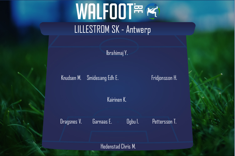 Composition Lillestrom SK | Lillestrom SK - Antwerp (04/08/2022)