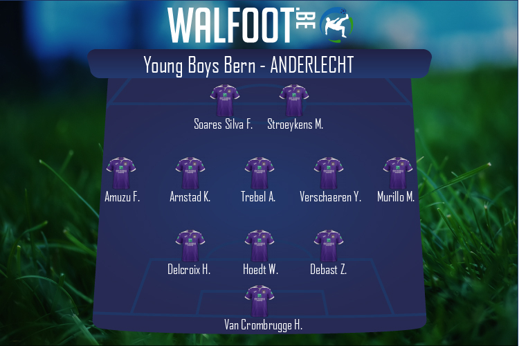 Composition Anderlecht | Young Boys Bern - Anderlecht (18/08/2022)