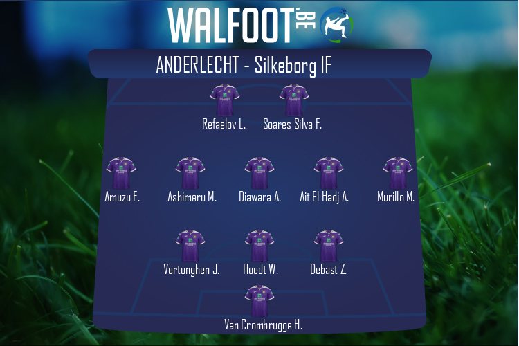 Composition Anderlecht | Anderlecht - Silkeborg IF (08/09/2022)
