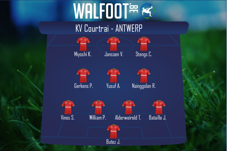 Antwerp (KV Courtrai - Antwerp)