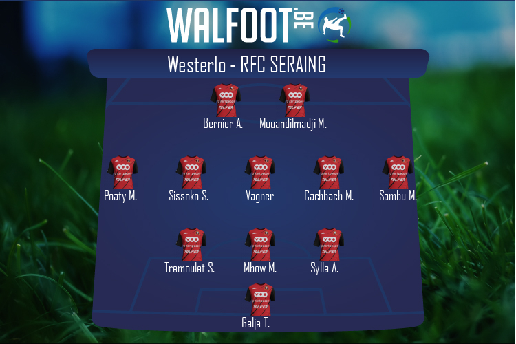Composition RFC Seraing | Westerlo - RFC Seraing (14/10/2022)