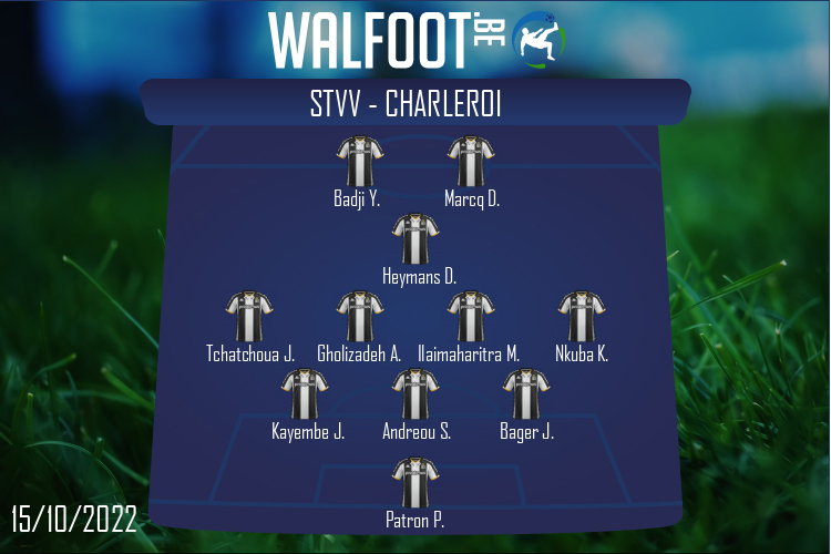 Composition Charleroi | STVV - Charleroi (15/10/2022)