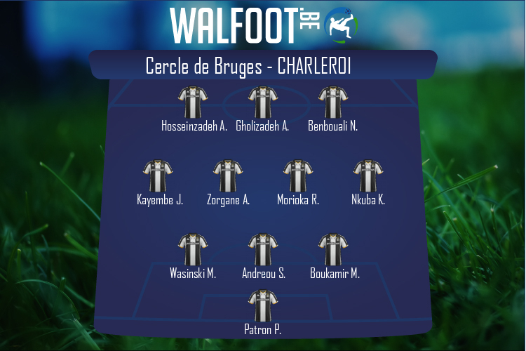 Composition Charleroi | Cercle de Bruges - Charleroi (21/10/2022)