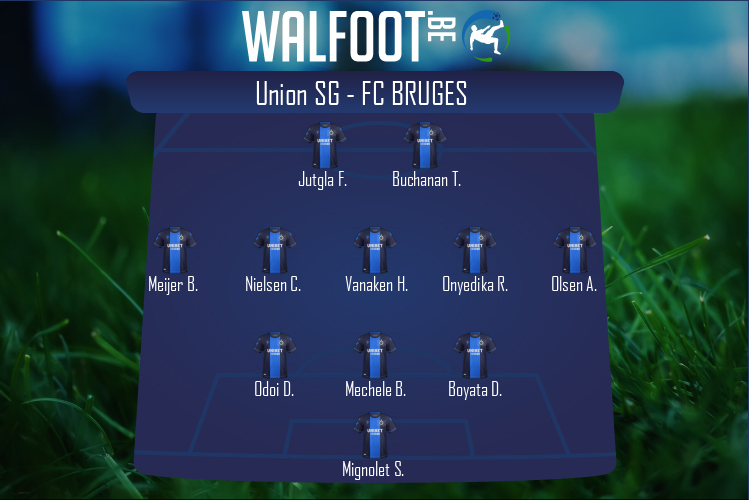Composition FC Bruges | Union SG - FC Bruges (22/10/2022)
