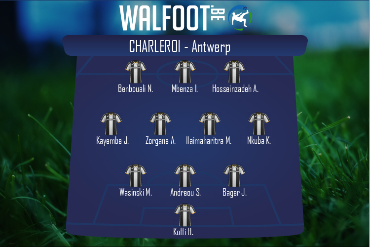 Composition Charleroi | Charleroi - Antwerp (30/10/2022)