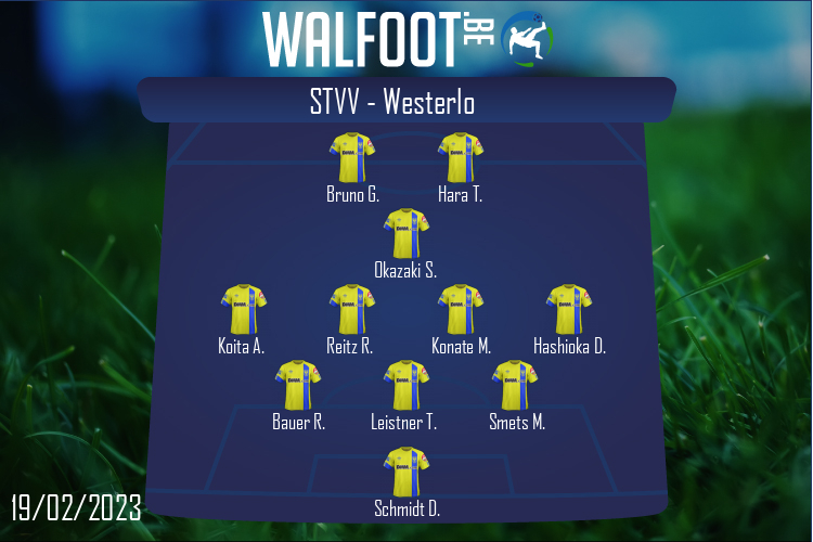 Composition STVV | STVV - Westerlo (19/02/2023)