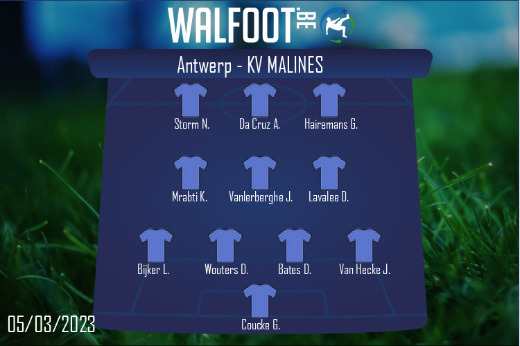Composition KV Malines | Antwerp - KV Malines (05/03/2023)