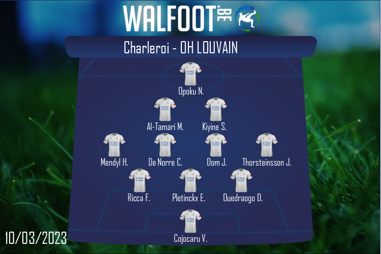 Composition OH Louvain | Charleroi - OH Louvain (10/03/2023)
