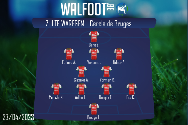 Zulte Waregem (Zulte Waregem - Cercle de Bruges)
