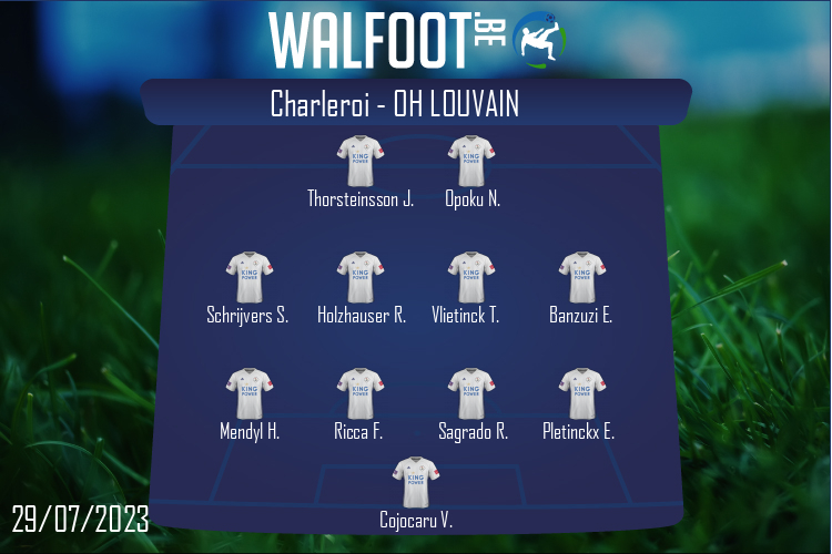 Composition Charleroi | Charleroi - OH Louvain (29/07/2023)