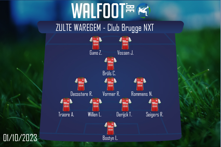 Zulte Waregem (Zulte Waregem - Club Brugge NXT)