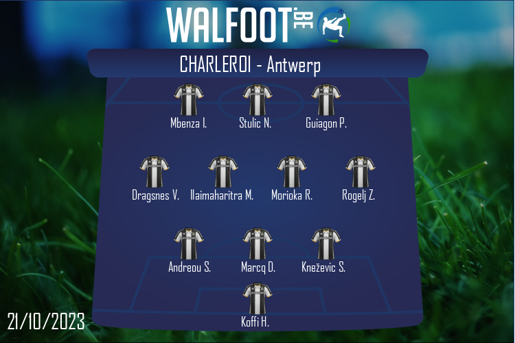Composition Charleroi | Charleroi - Antwerp (21/10/2023)