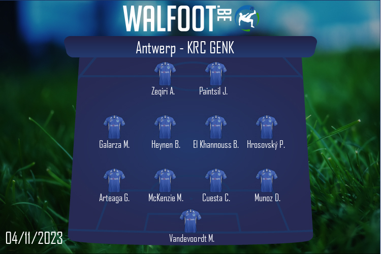 KRC Genk (Antwerp - KRC Genk)