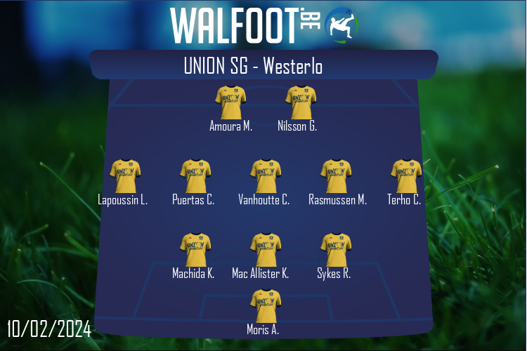 Composition Union SG | Union SG - Westerlo (10/02/2024)