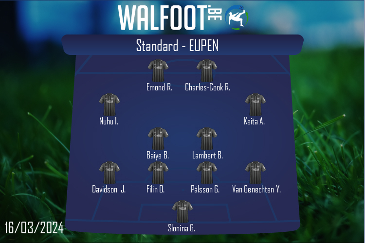 Composition Eupen | Standard - Eupen (16/03/2024)