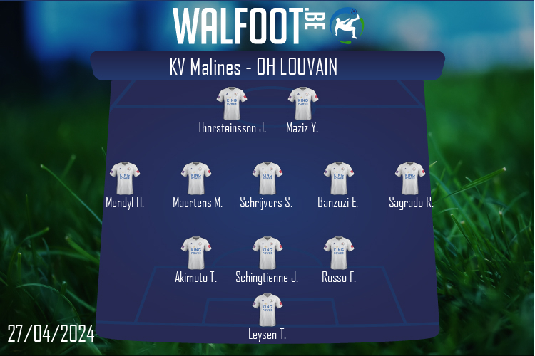 OH Louvain (KV Malines - OH Louvain)