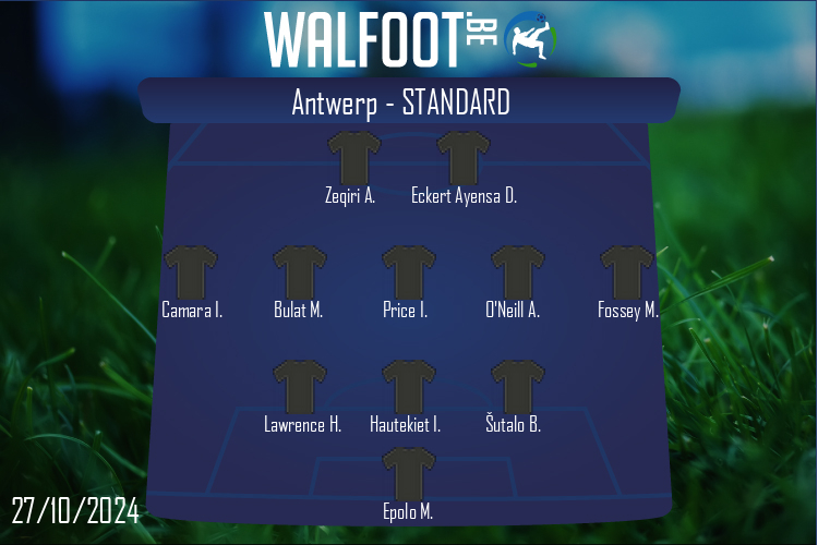 Composition Standard | Antwerp - Standard (27/10/2024)