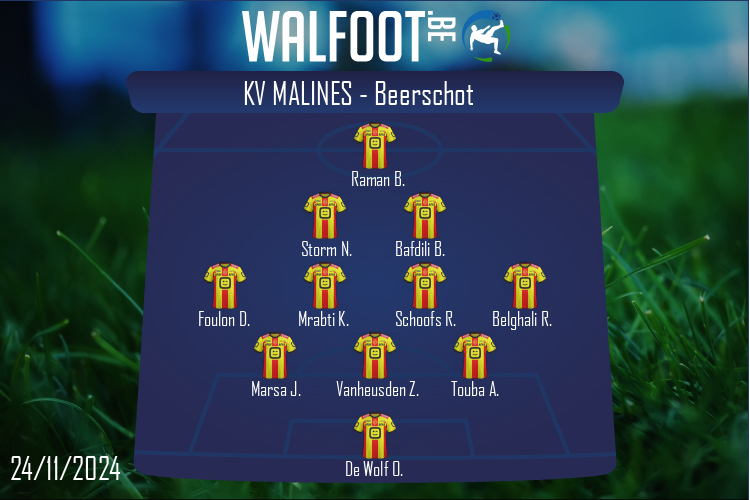 Composition KV Malines | KV Malines - Beerschot (24/11/2024)