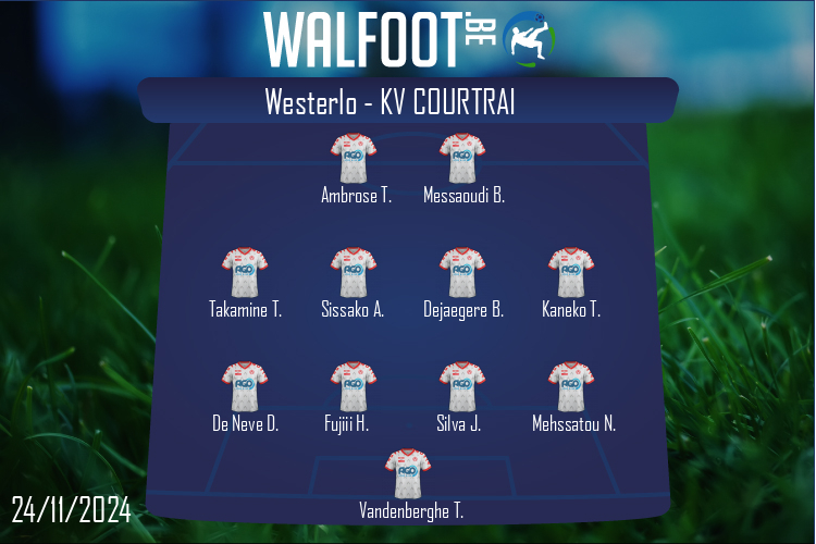 KV Courtrai (Westerlo - KV Courtrai)