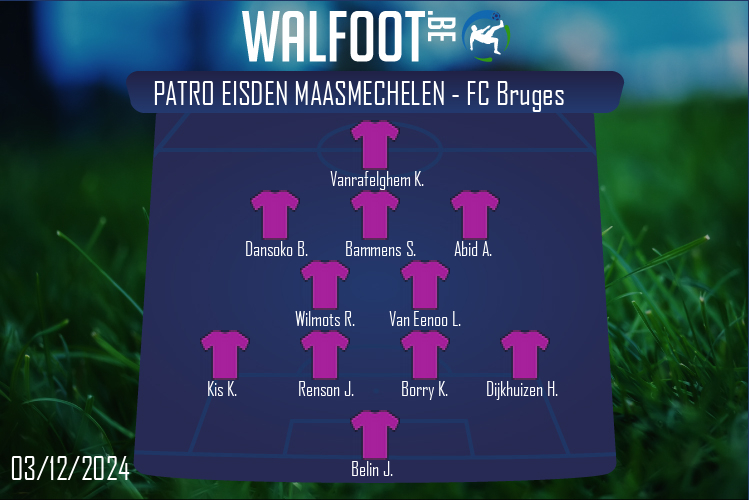 Patro Eisden Maasmechelen (Patro Eisden Maasmechelen - FC Bruges)