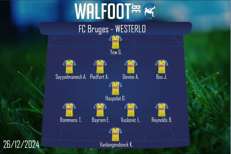 Westerlo (FC Bruges - Westerlo)