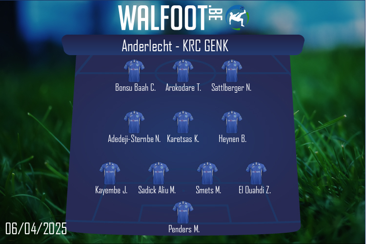 KRC Genk (Anderlecht - KRC Genk)