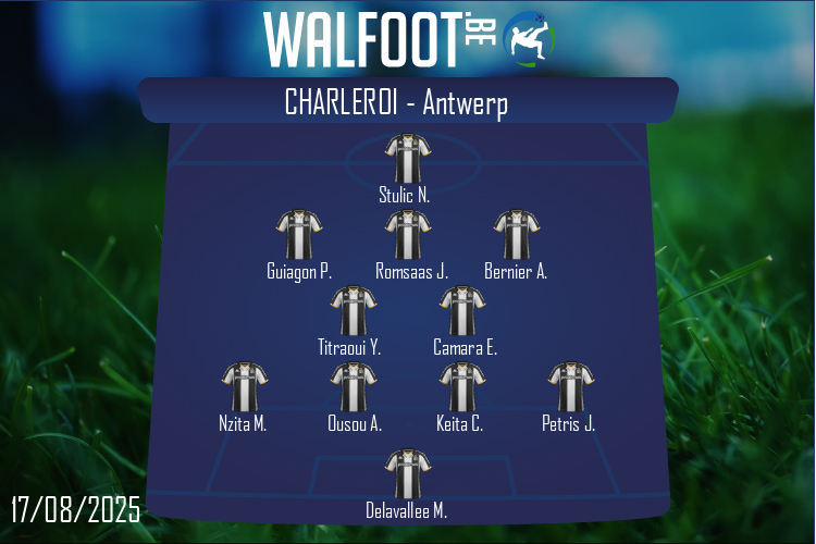Composition Charleroi | Charleroi - Antwerp (17/08/2025)