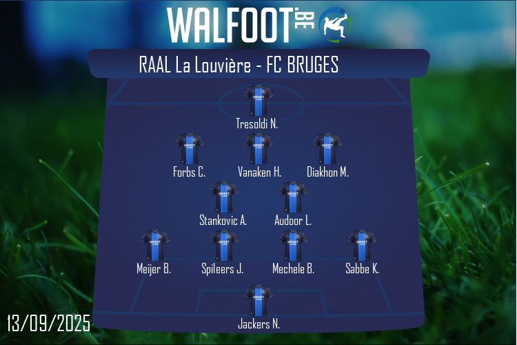 FC Bruges (RAAL La Louvière - FC Bruges)