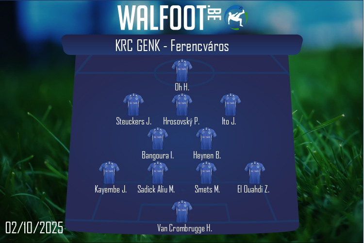 KRC Genk (KRC Genk - Ferencváros)