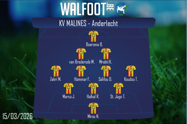 KV Malines (KV Malines - Anderlecht)