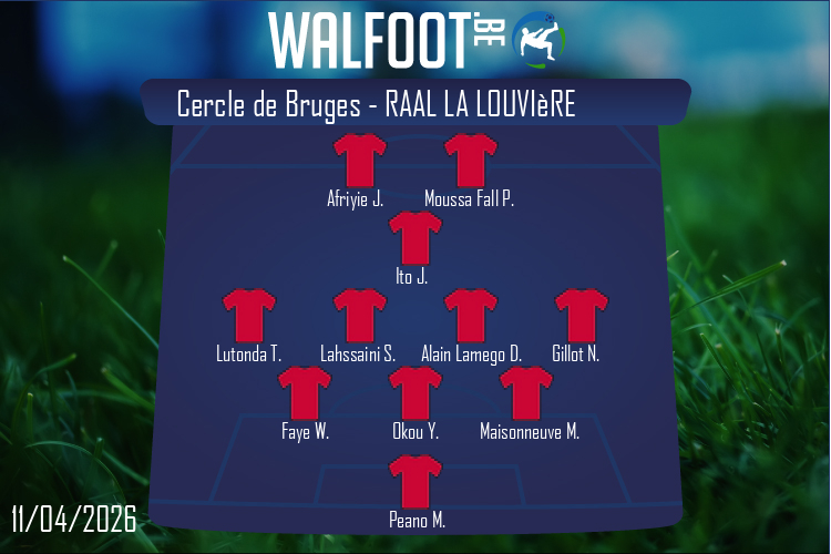 RAAL La Louvière (Cercle de Bruges - RAAL La Louvière)