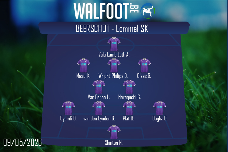 Composition Beerschot | Beerschot - Lommel SK (09/05/2026)