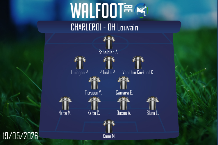 Composition Charleroi | Charleroi - OH Louvain (19/05/2026)
