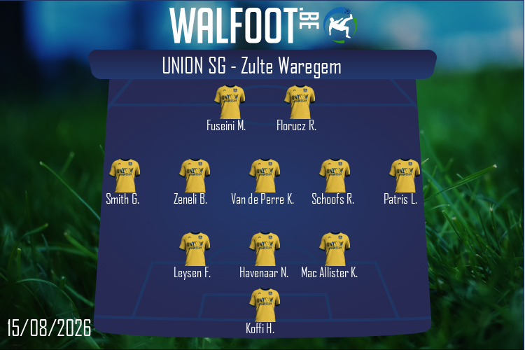 Union SG (Union SG - Zulte Waregem)
